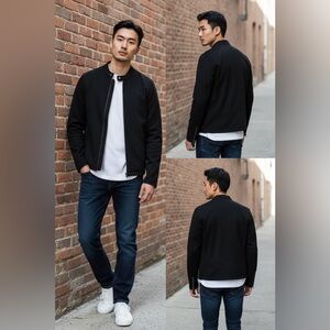 Banana Republic Men's Black Lightweight Jacket